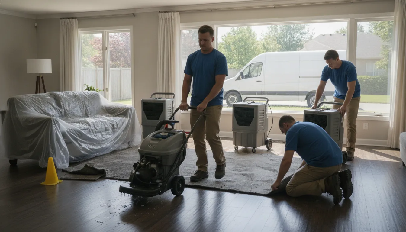 Water Damage in Marion